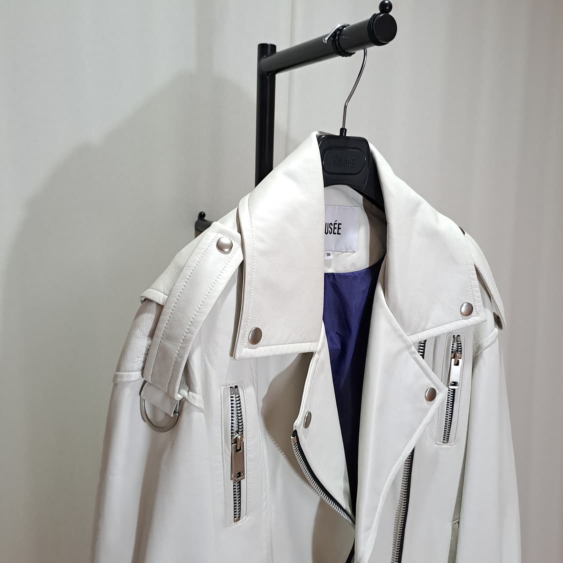 (택포) 뮤제 오버핏 이태리 수입 양가죽 자켓 38 B3 상품이미지4