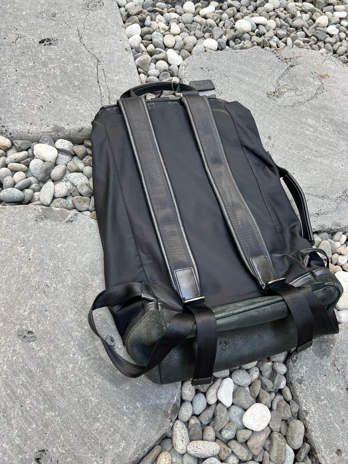 OLD COACH LEATHER/SUEDE BLACK 올드코치백팩가방 상품이미지9