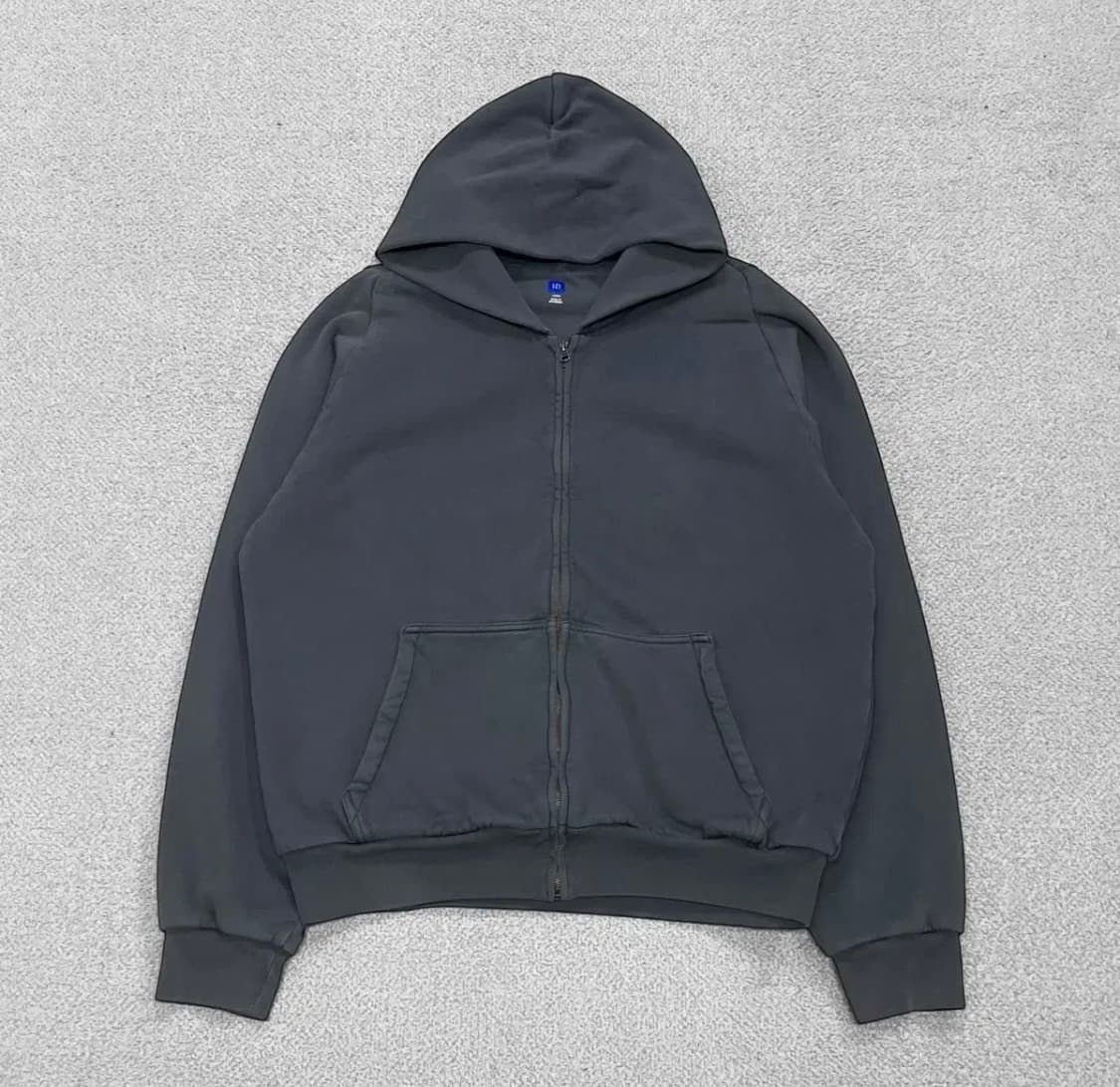 이지 갭 Yeezy gap 후드집업 다크 그레이 L 상품이미지1