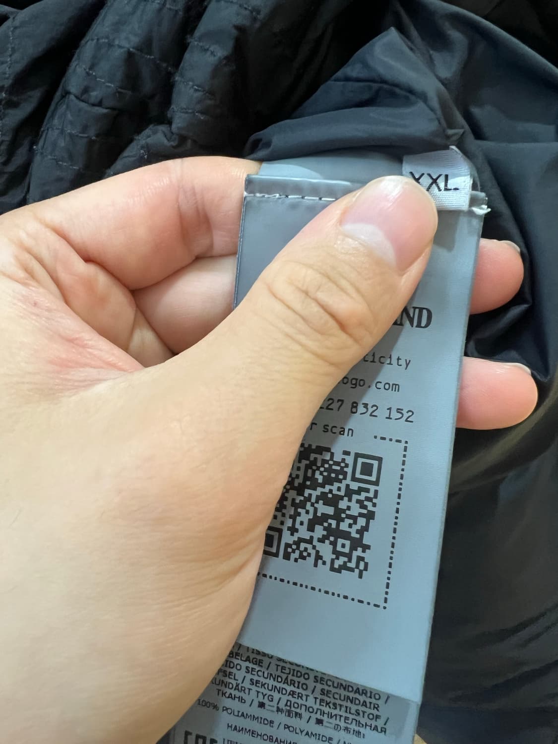 24fw 스톤아일랜드 크링클랩스패딩 2xl (새상품급) 상품이미지3