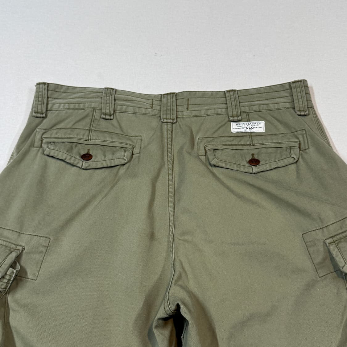 36inch) 폴로 랄프로렌 빈티지 버뮤다 카고 팬츠 반바지 상품이미지2