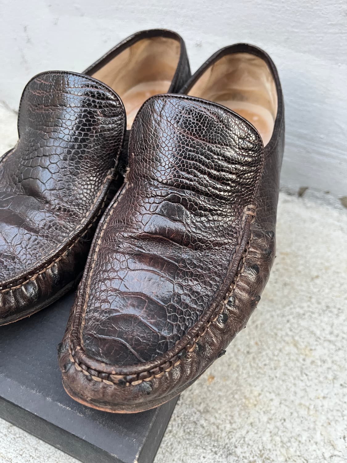 메즐란(mezlan)오스트리치 로퍼 상품이미지4