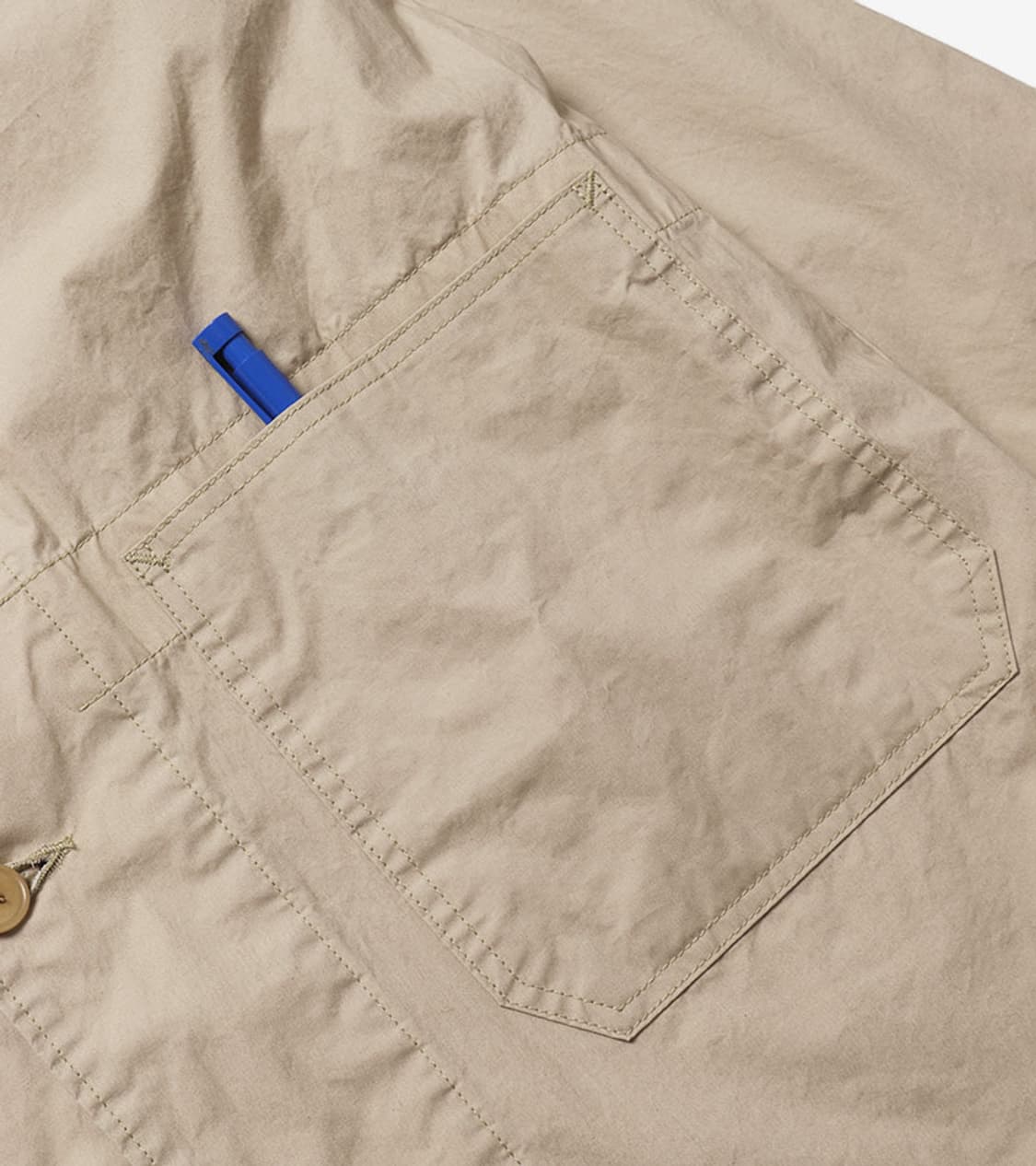 OMNIGOD - 24SS COATING WORK COAT 상품이미지8