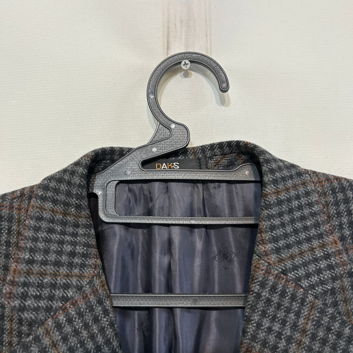 닥스 남성 모직 체크 자켓 100  상품이미지2