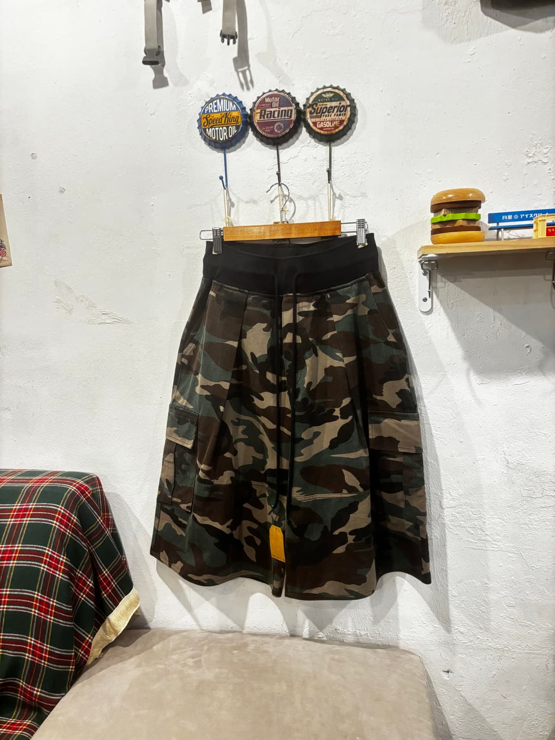 NOCONTENT 카모 버뮤다팬츠  상품이미지5