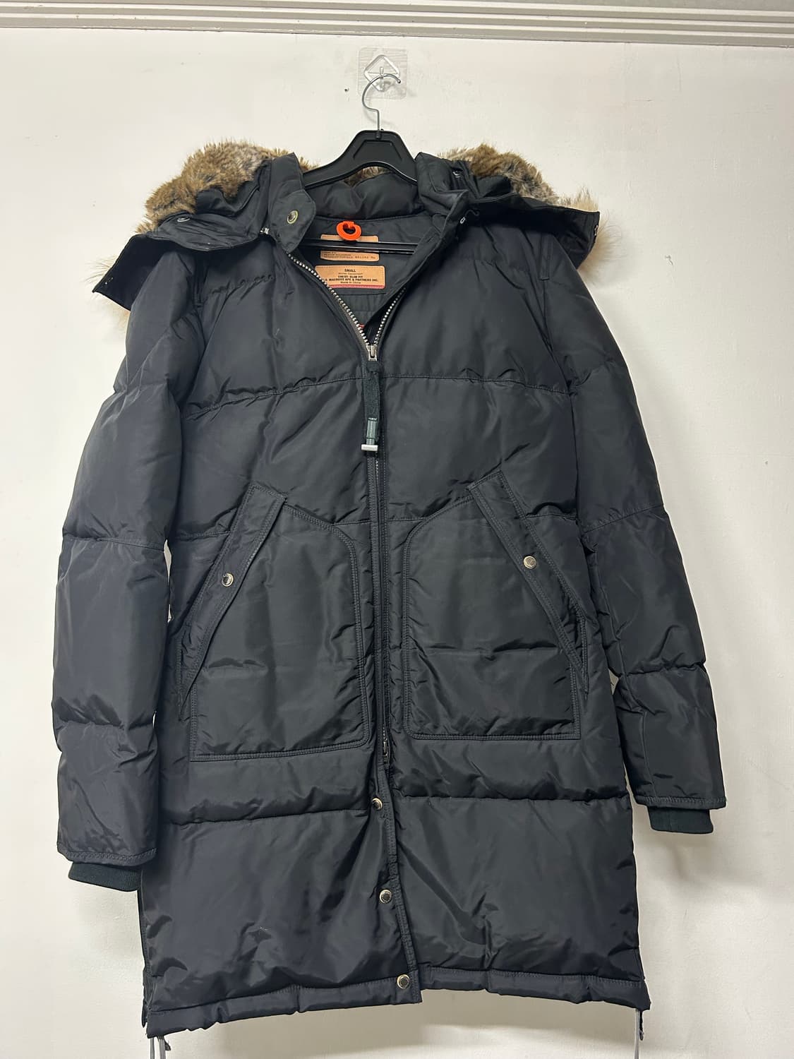 파라점퍼스 여성롱패딩 s 블랙 상품이미지1