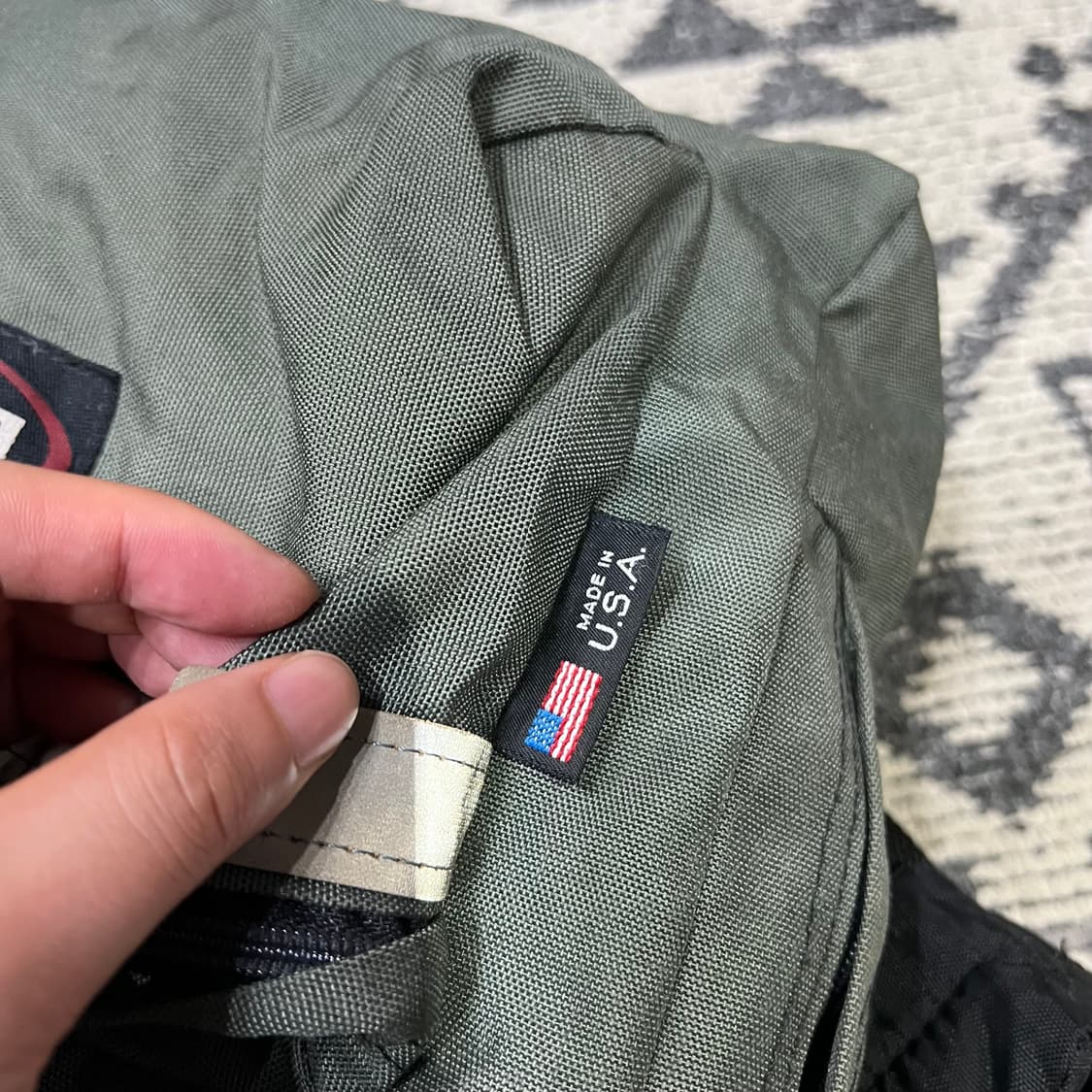 1990s Eastpak USA 이스트팩 리플렉티브 백팩 상품이미지5