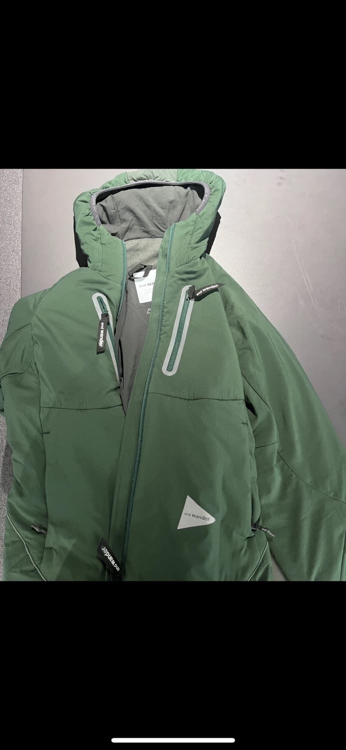 앤드원더 알파 에어 후디 S사이즈 상품이미지2