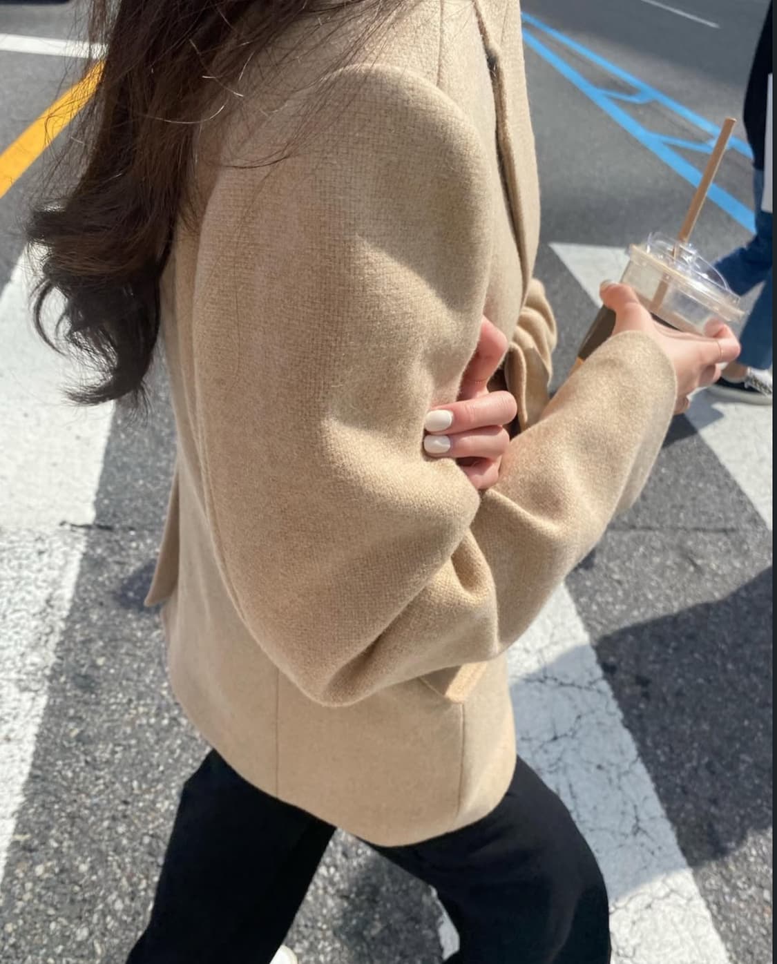 모로마켓 헤링본 울 재킷 상품이미지1