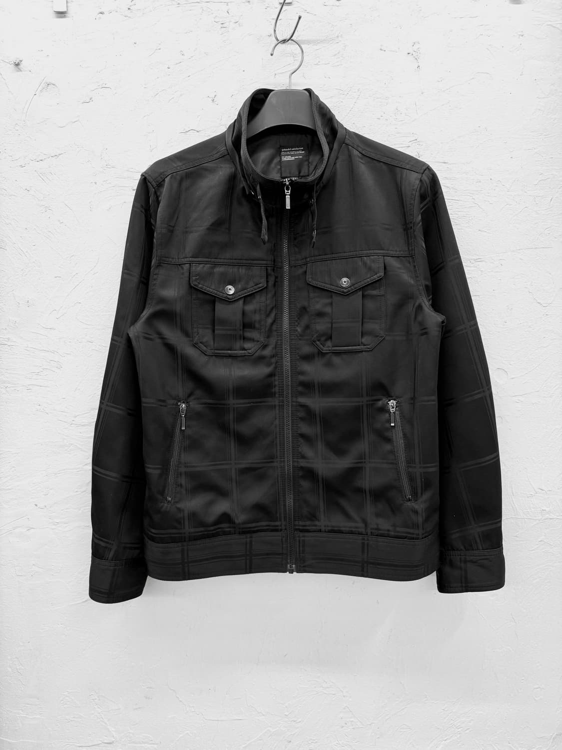 splendid satisfaction 체크 집업 자켓 상품이미지1