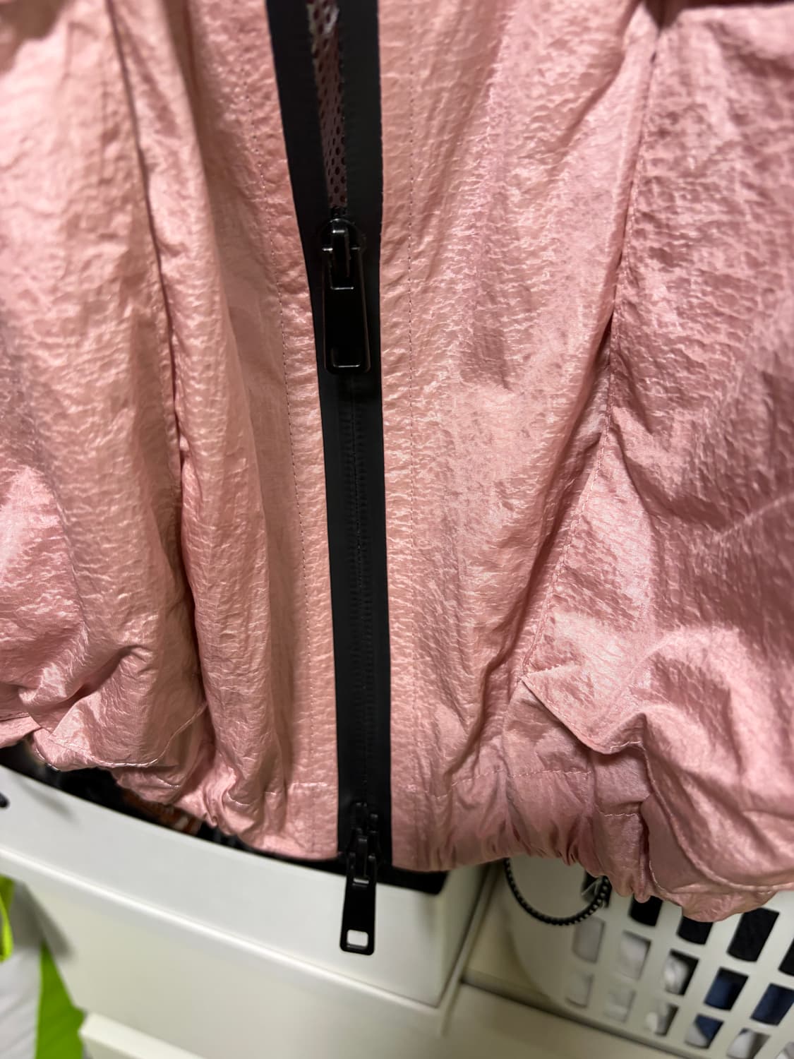 디미트리블랙 윈드브레이커 자켓_더스티 핑크 상품이미지4