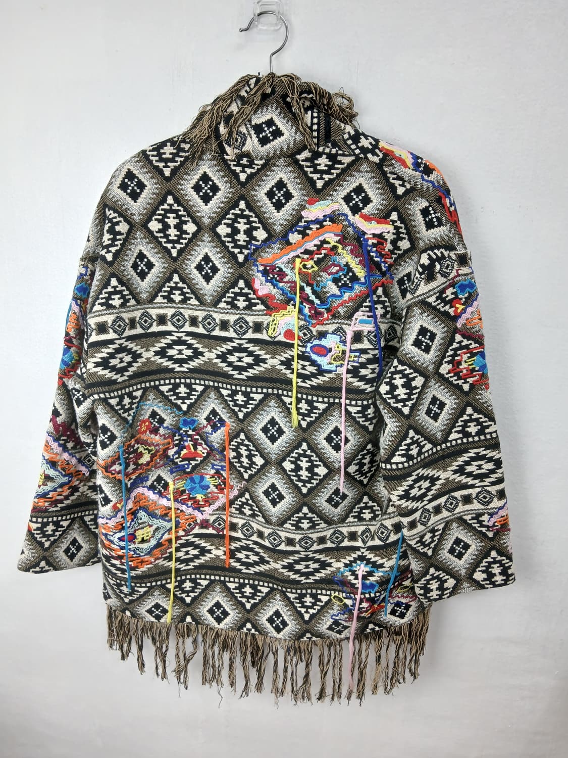 ZARA Woman 패턴 가디건 S 새제품 상품이미지8