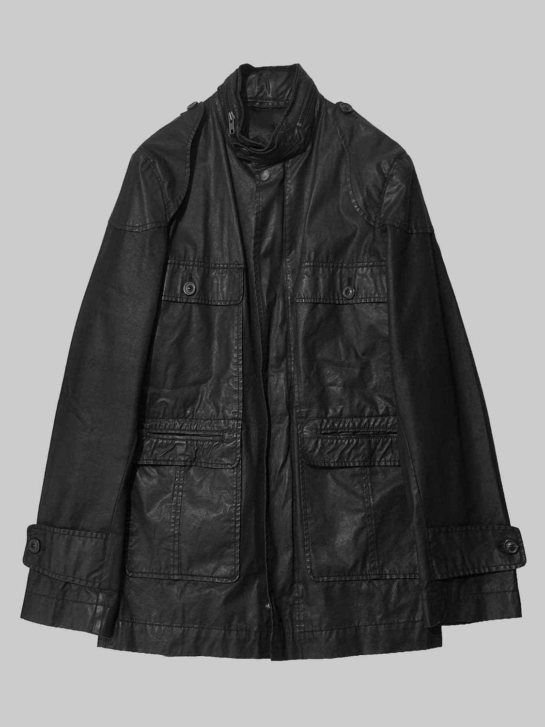 10 마르지엘라 밀리터리 코팅 자켓 상품이미지1