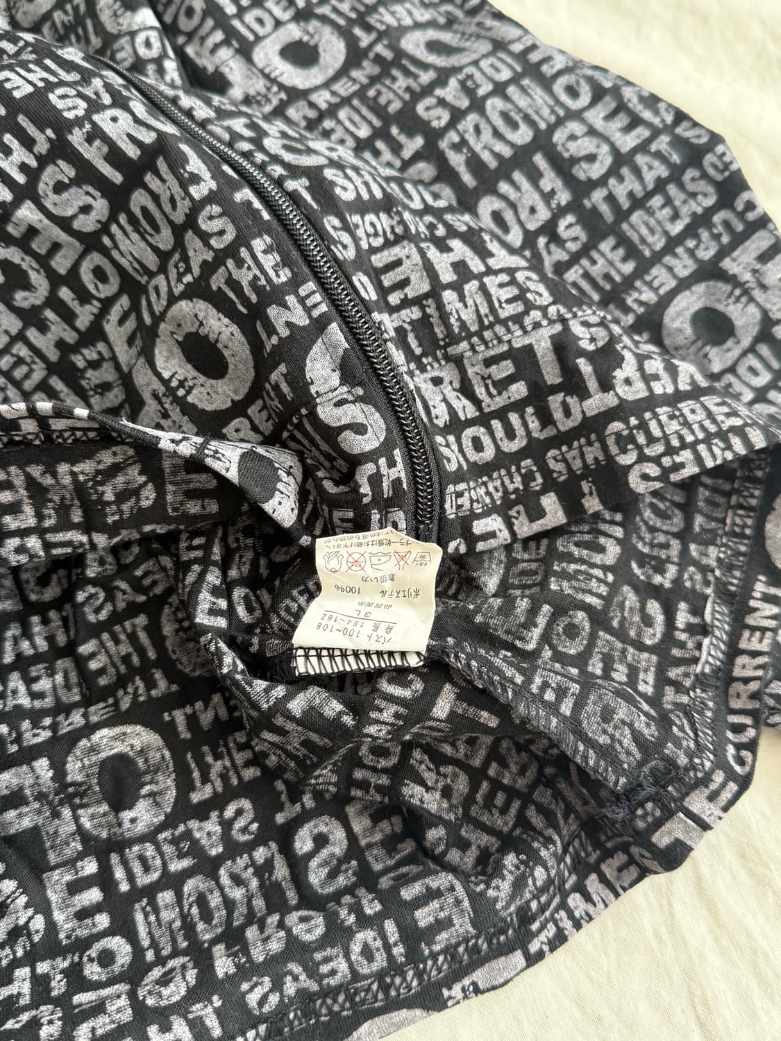 펑크 락시크 가오리핏 후드집업 상품이미지8