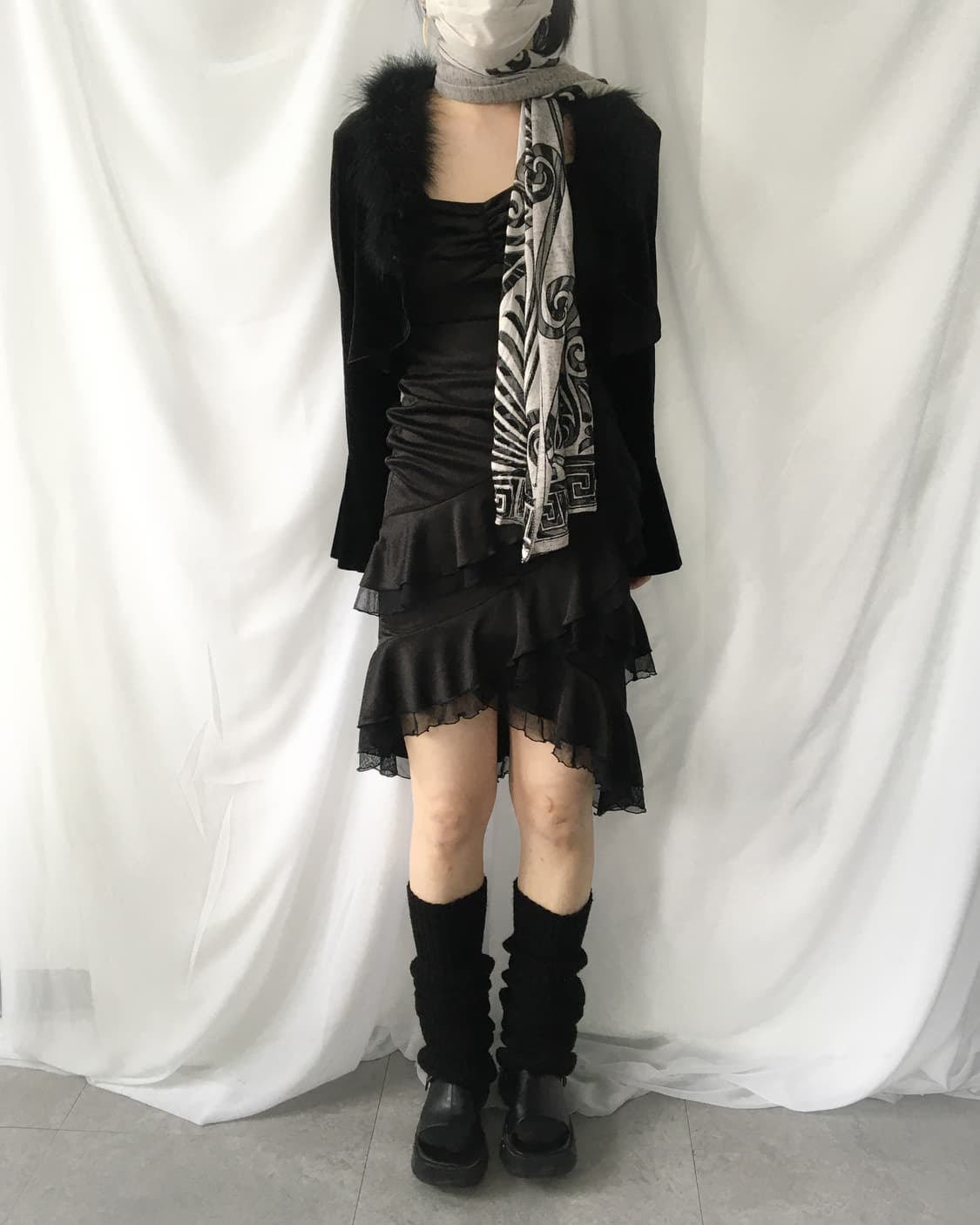  ornament pattern scarf 상품이미지6