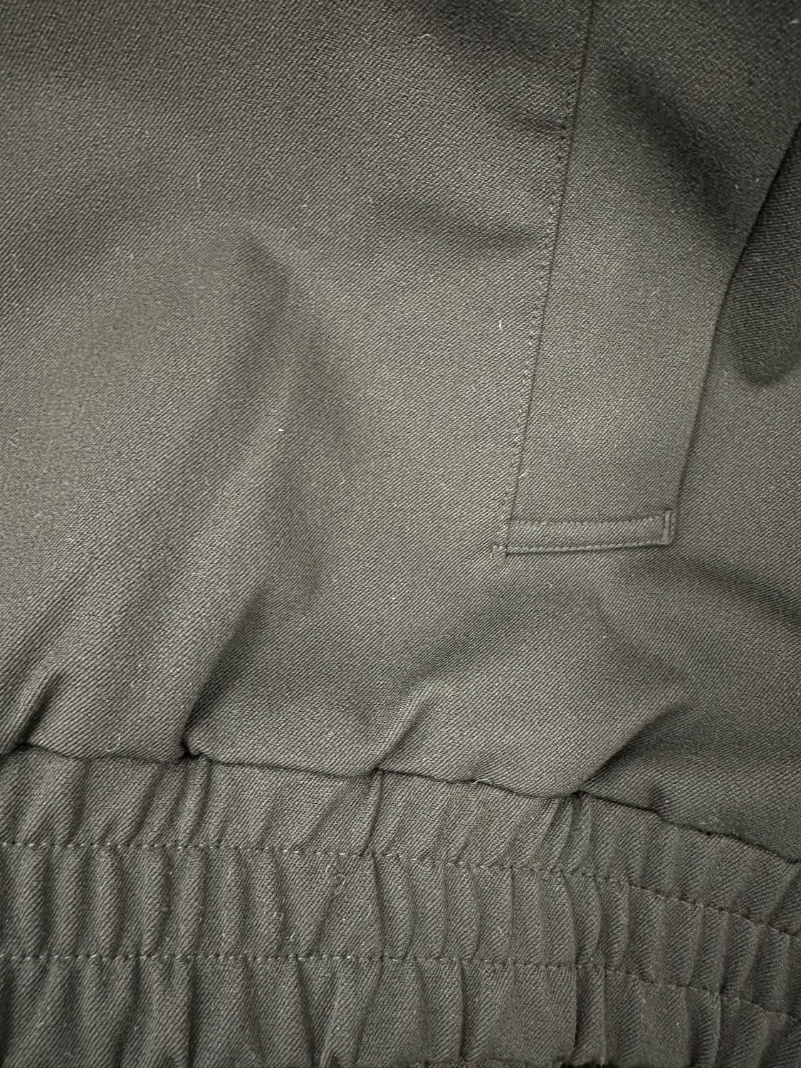 무탠다드 하이넥 미니멀 블루종(블랙) 상품이미지5