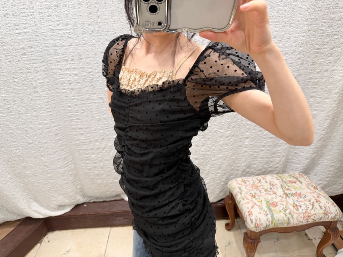 Dot mesh mini ops 상품이미지3