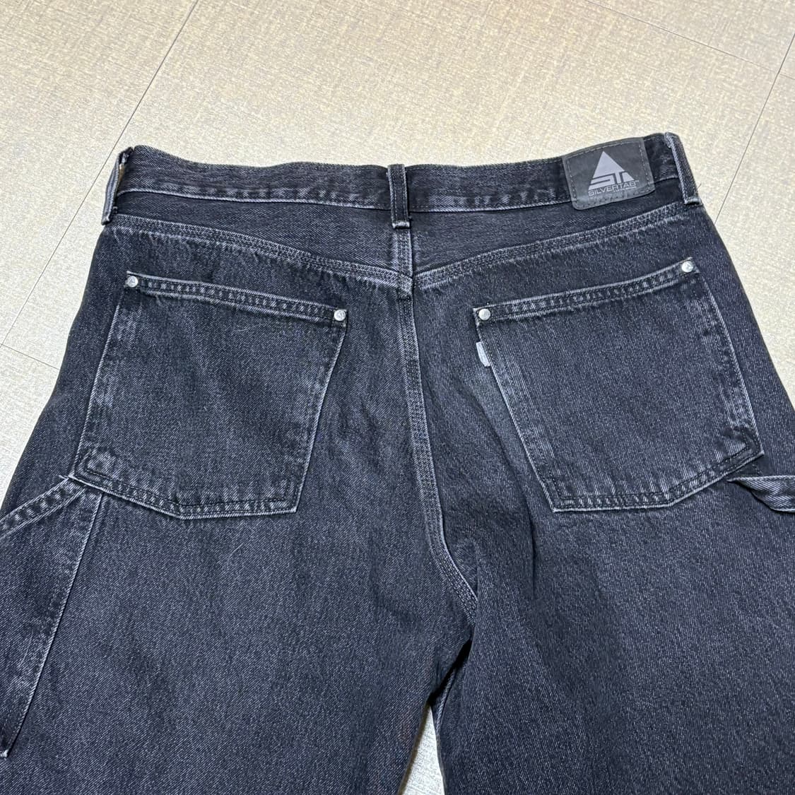 리바이스 실버탭 배기진 흑청 블랙 칸예 이지 상품이미지6