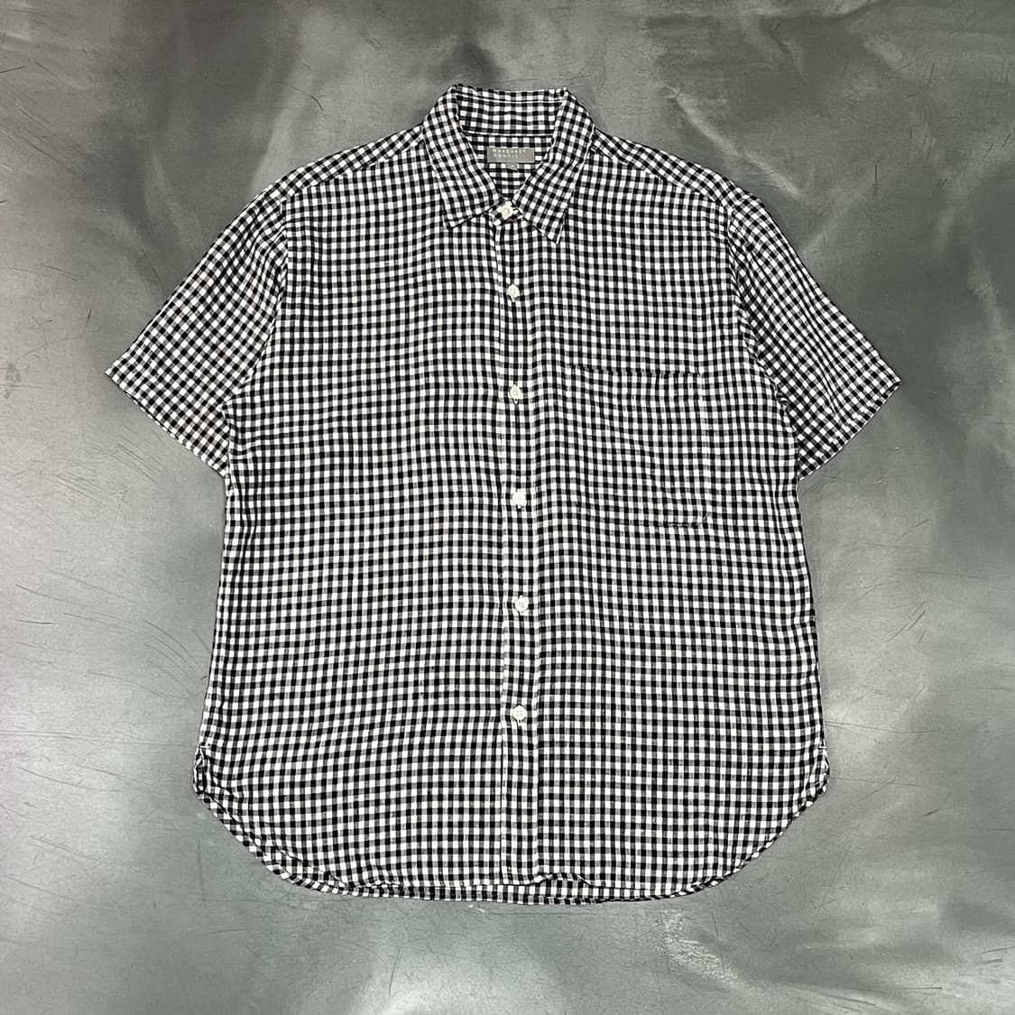  마가렛호웰 체크 하프 셔츠 y15996 상품이미지1