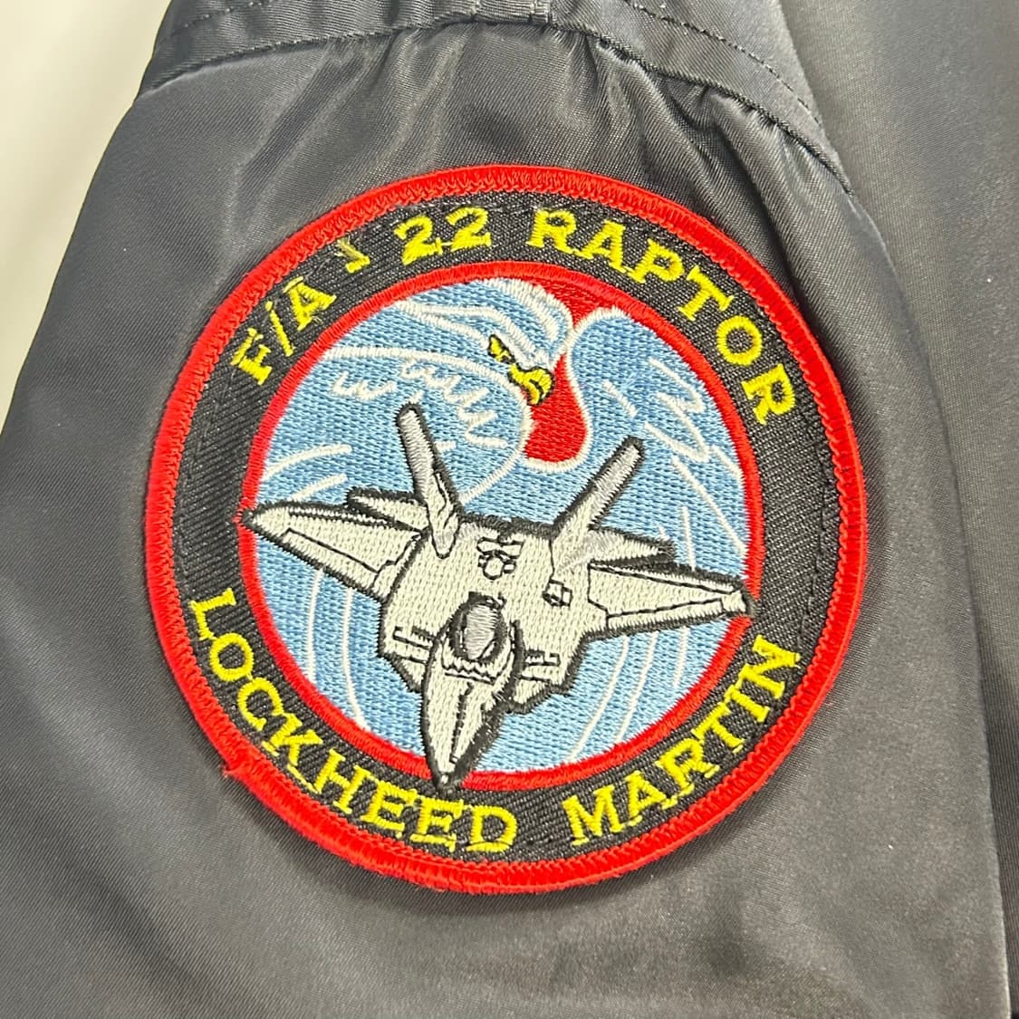 00s 알파 인더스트리 F/A-22 랩터 패치 자켓 상품이미지5