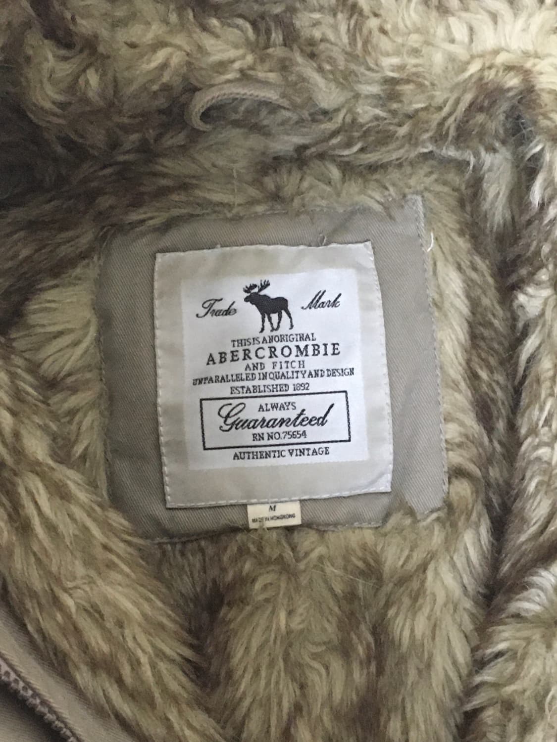 대장 아베크롬비 울프죠 야상 상품이미지2