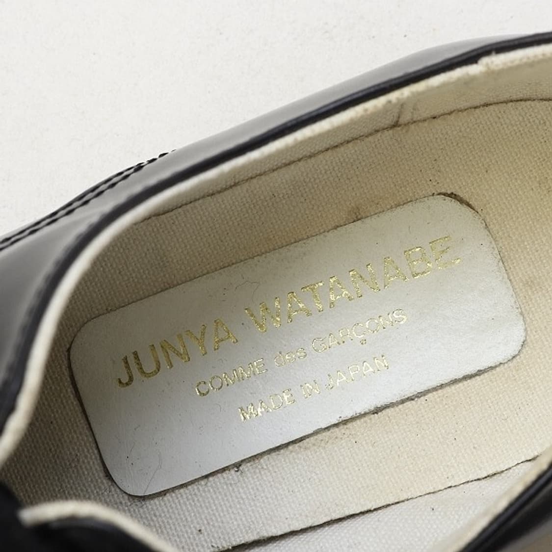 준야와타나베 꼼데가르송 레이디스 가죽 더비슈즈 상품이미지5