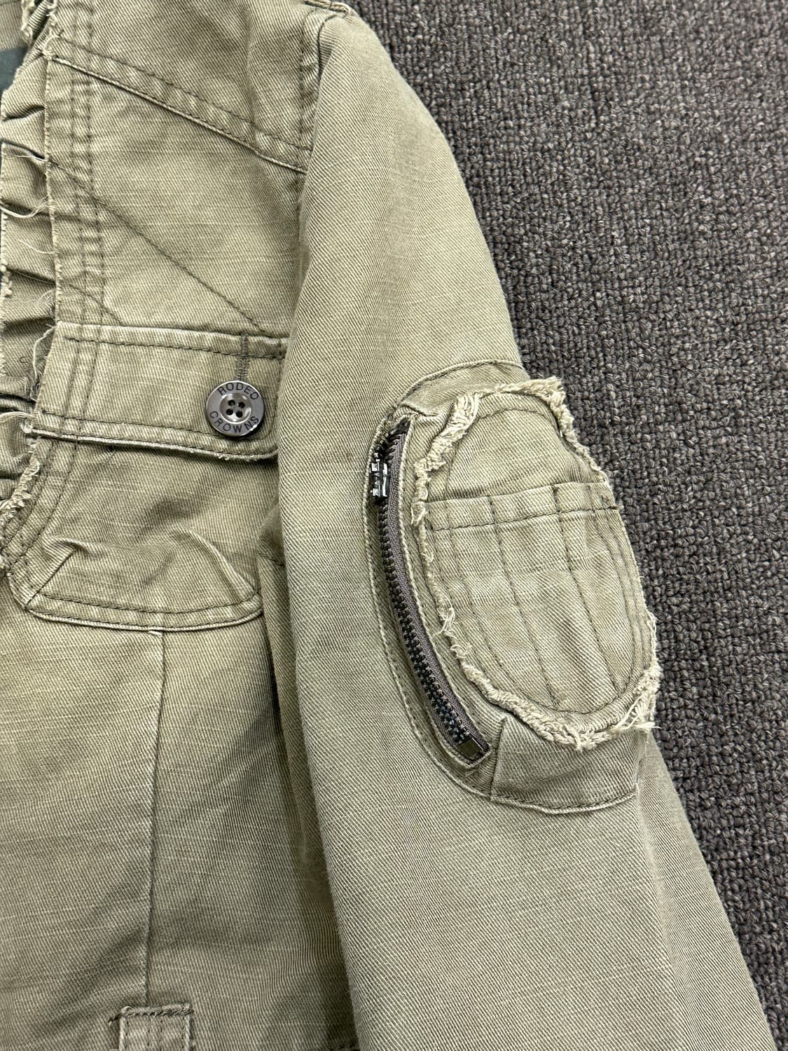 S)Rodeo Crowns 빈티지 여성 페어리 그런지 자켓 상품이미지4