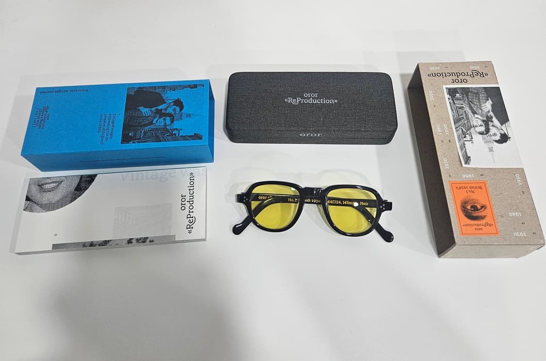 오르오르 1930 지디 안경 상품이미지1