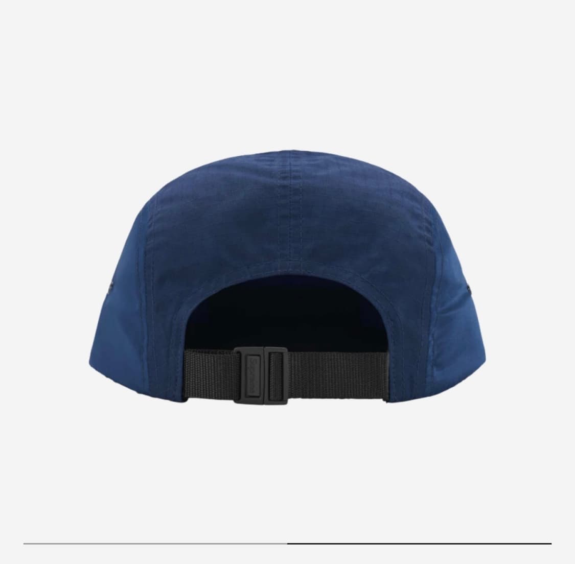 Supreme Waxed Ripstop Camp Cap Navy 상품이미지2