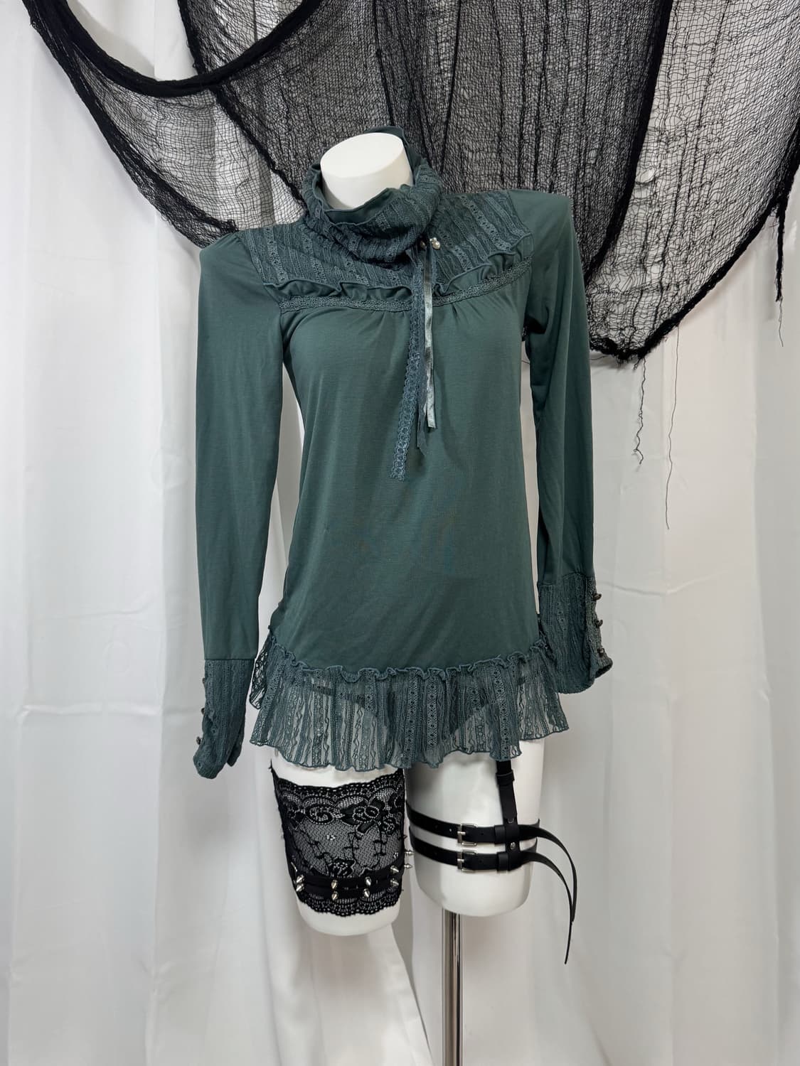 lace turtleneck 상품이미지2