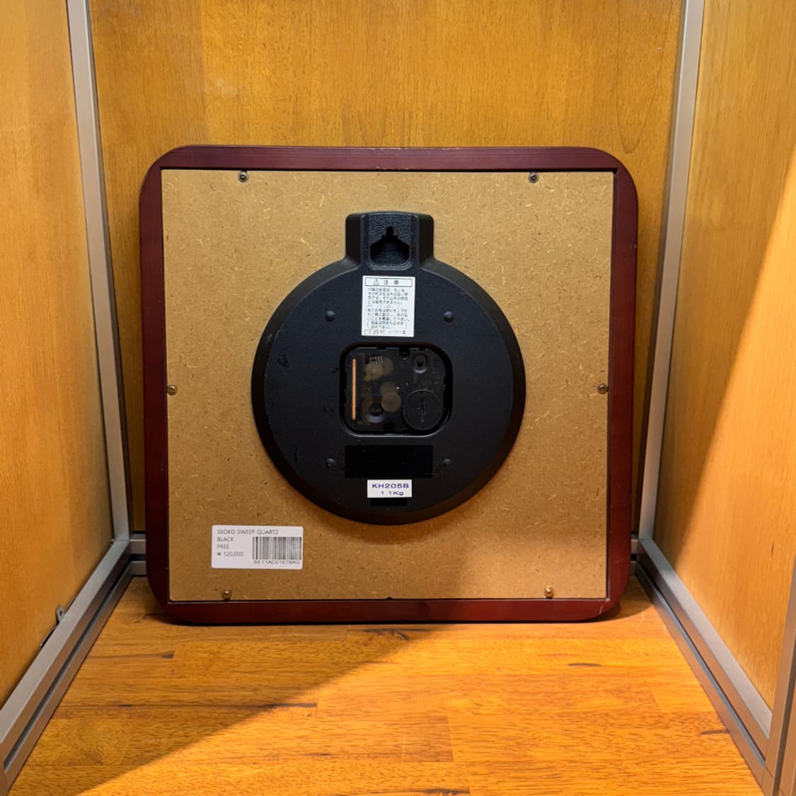 SEIKO SWEEP QUARTZ BLACK 상품이미지2