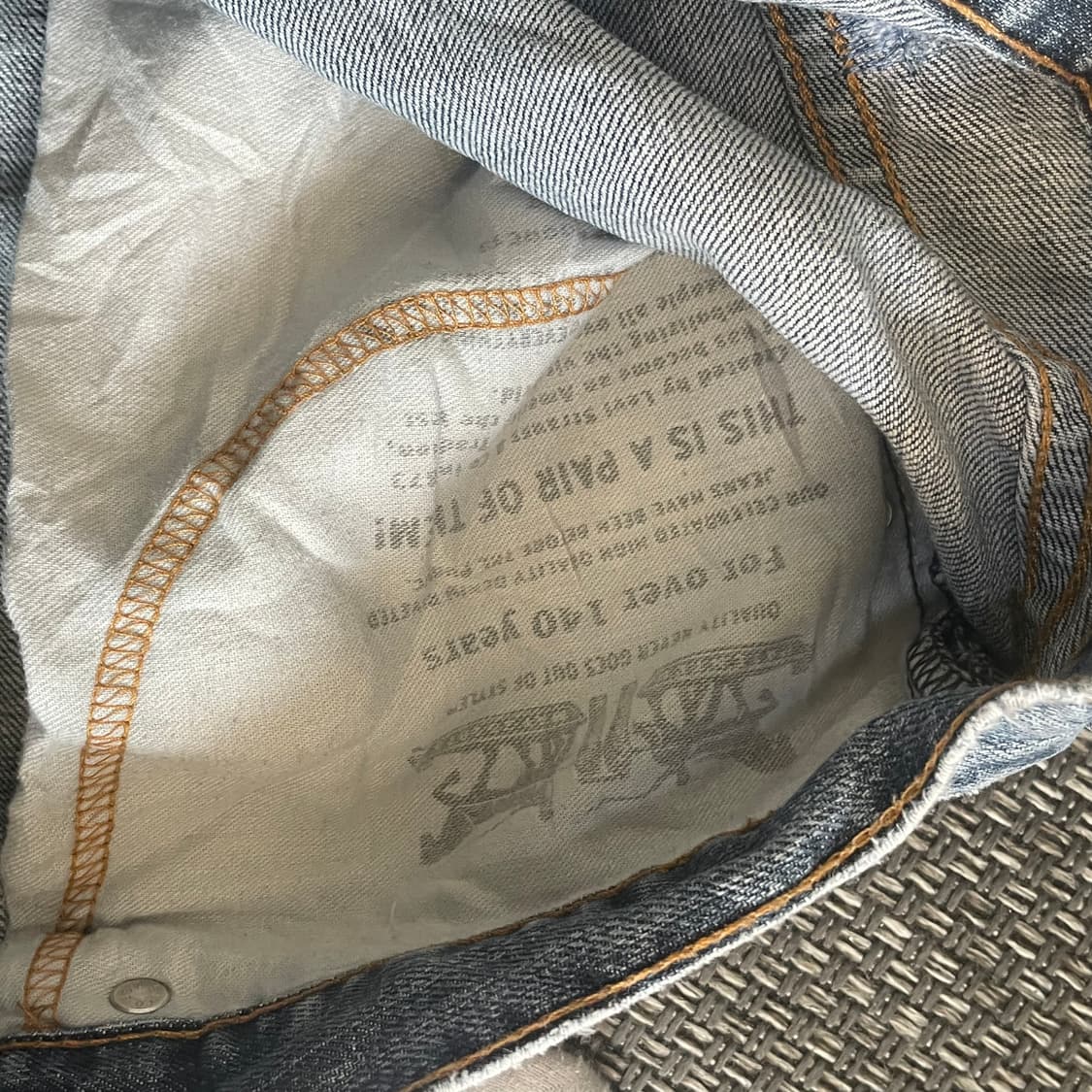 (38) 리바이스559 38x32 릴렉스 스트레이트핏 데님팬츠 상품이미지7