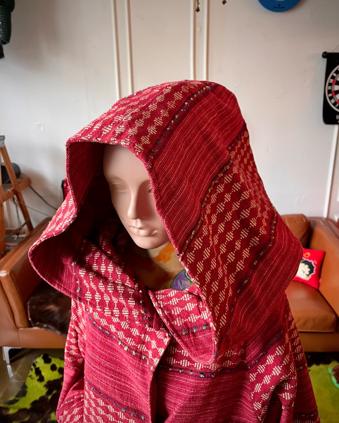 TITICACA Japan Big Hood Ethnic Coat 상품이미지2