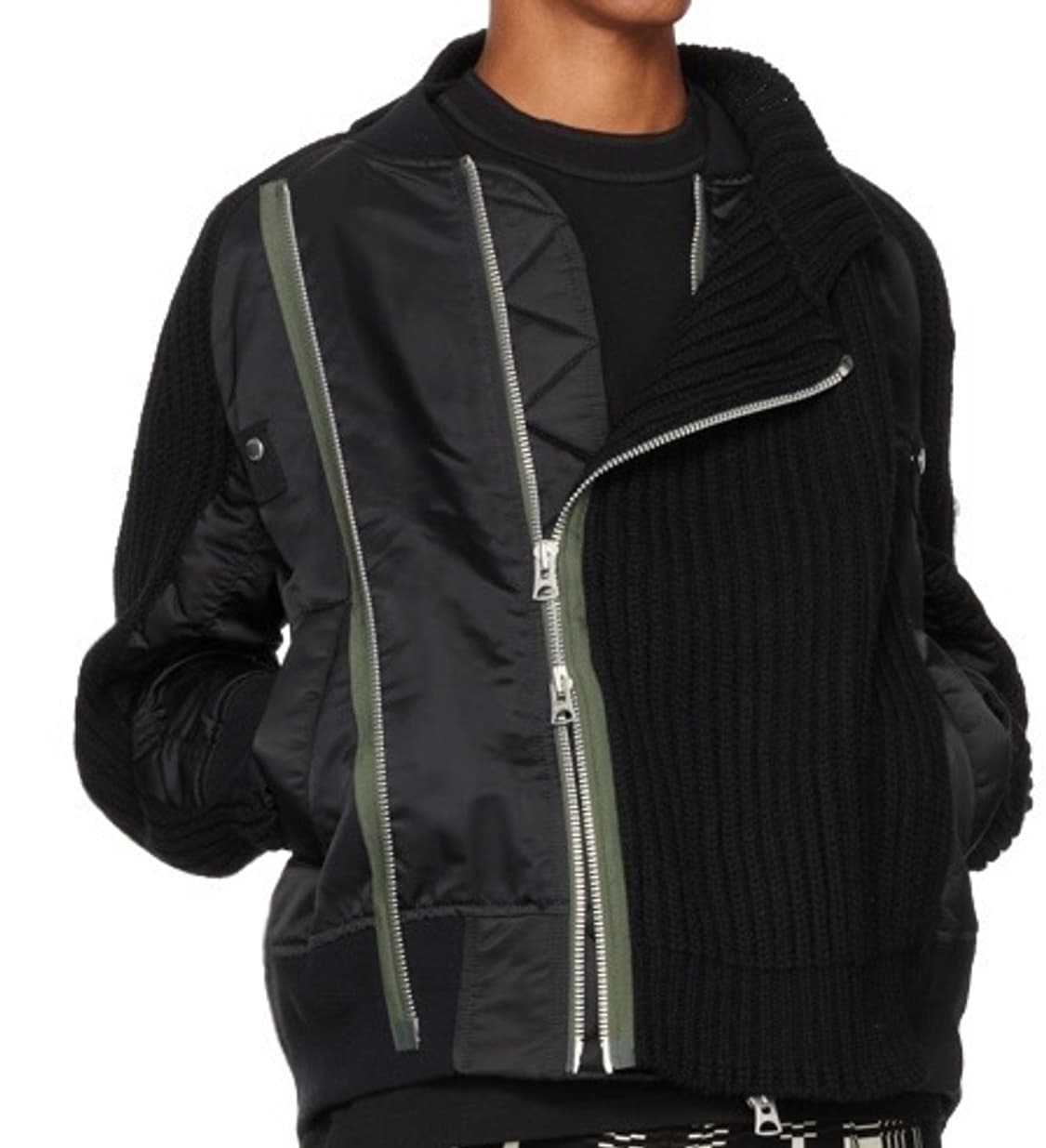 사카이 / 블랙 니트 자켓 / 4 상품이미지1