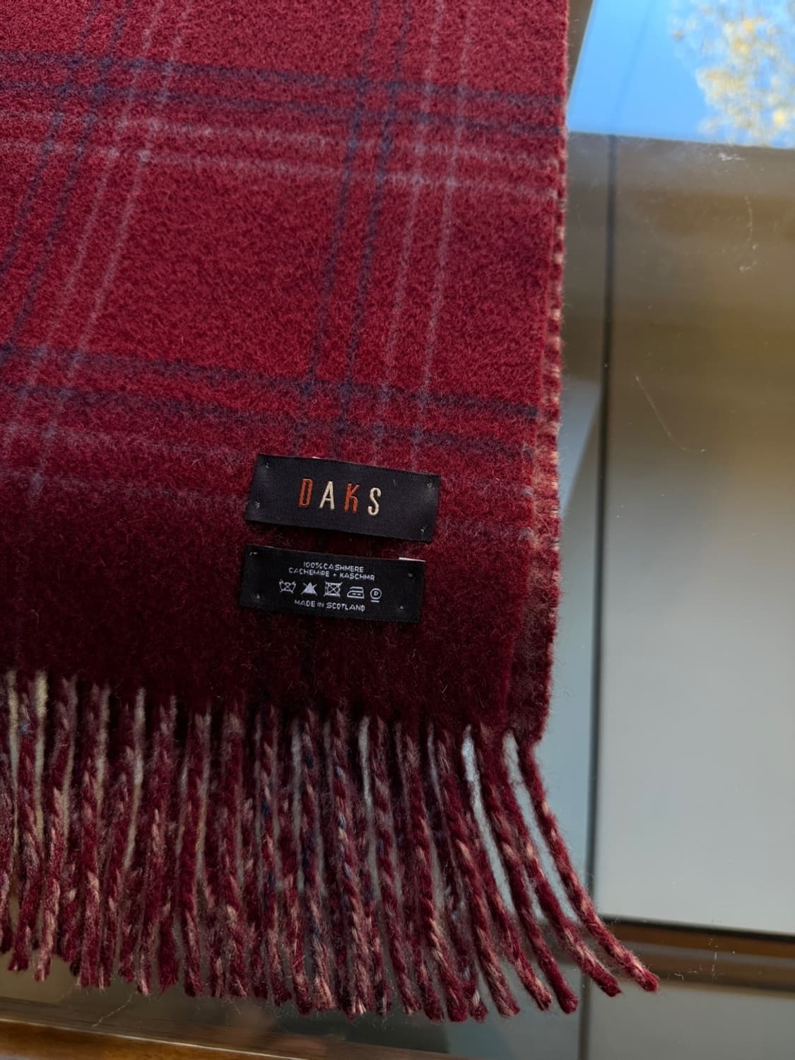 닥스 캐시미어 머플러  상품이미지9
