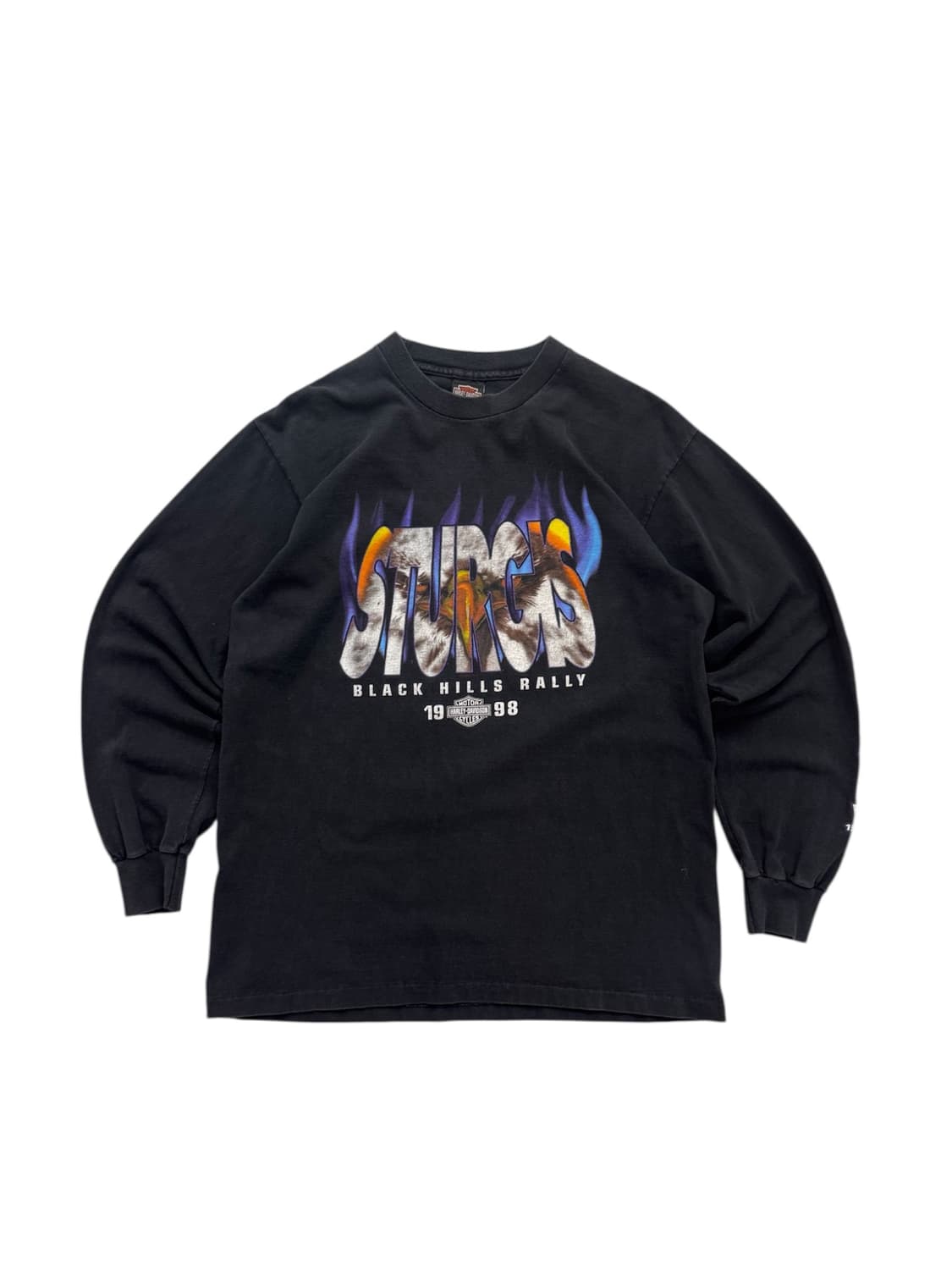 90s 할리데이비슨 스터지스 브랙 힐스 랠리 롱슬리브 상품이미지1