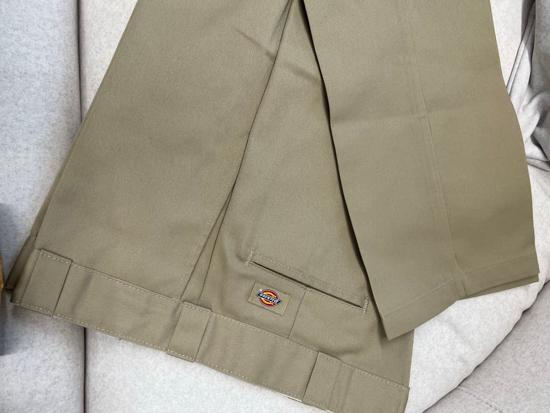 디키즈 874 카키 브라운 코튼 팬츠 상품이미지3