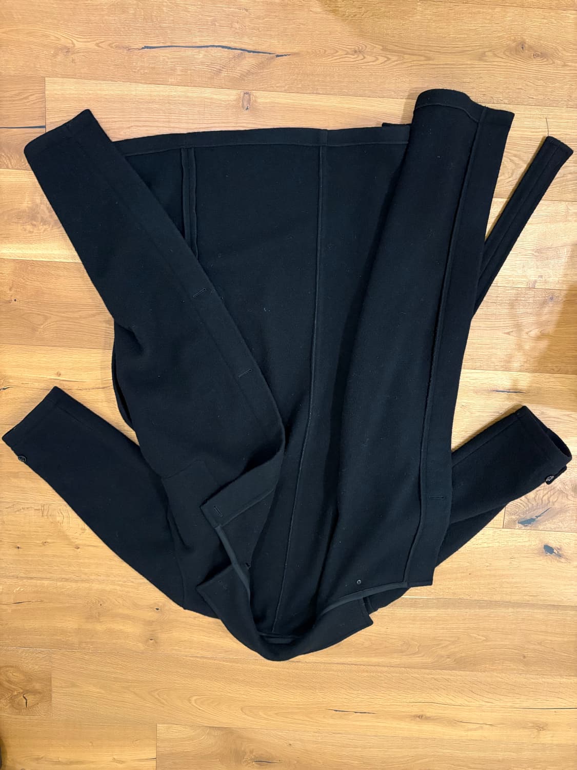 Lemaire 22FW wrap coat 블랙 xxs 상품이미지2