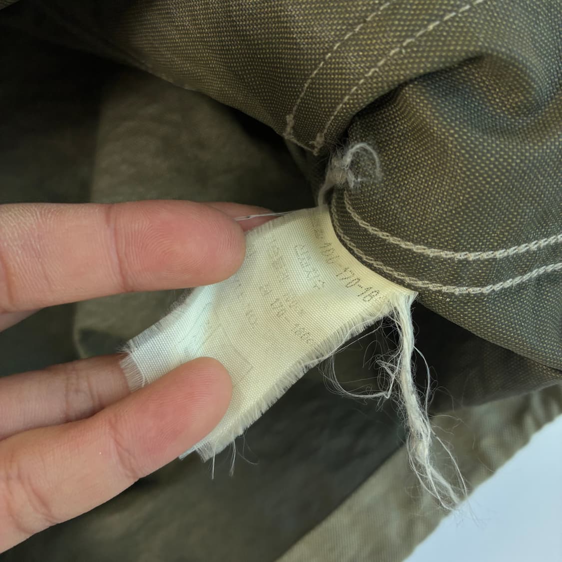 Calvin klein  캘빈클라인 포켓 카키 후드 워크 자켓 상품이미지7