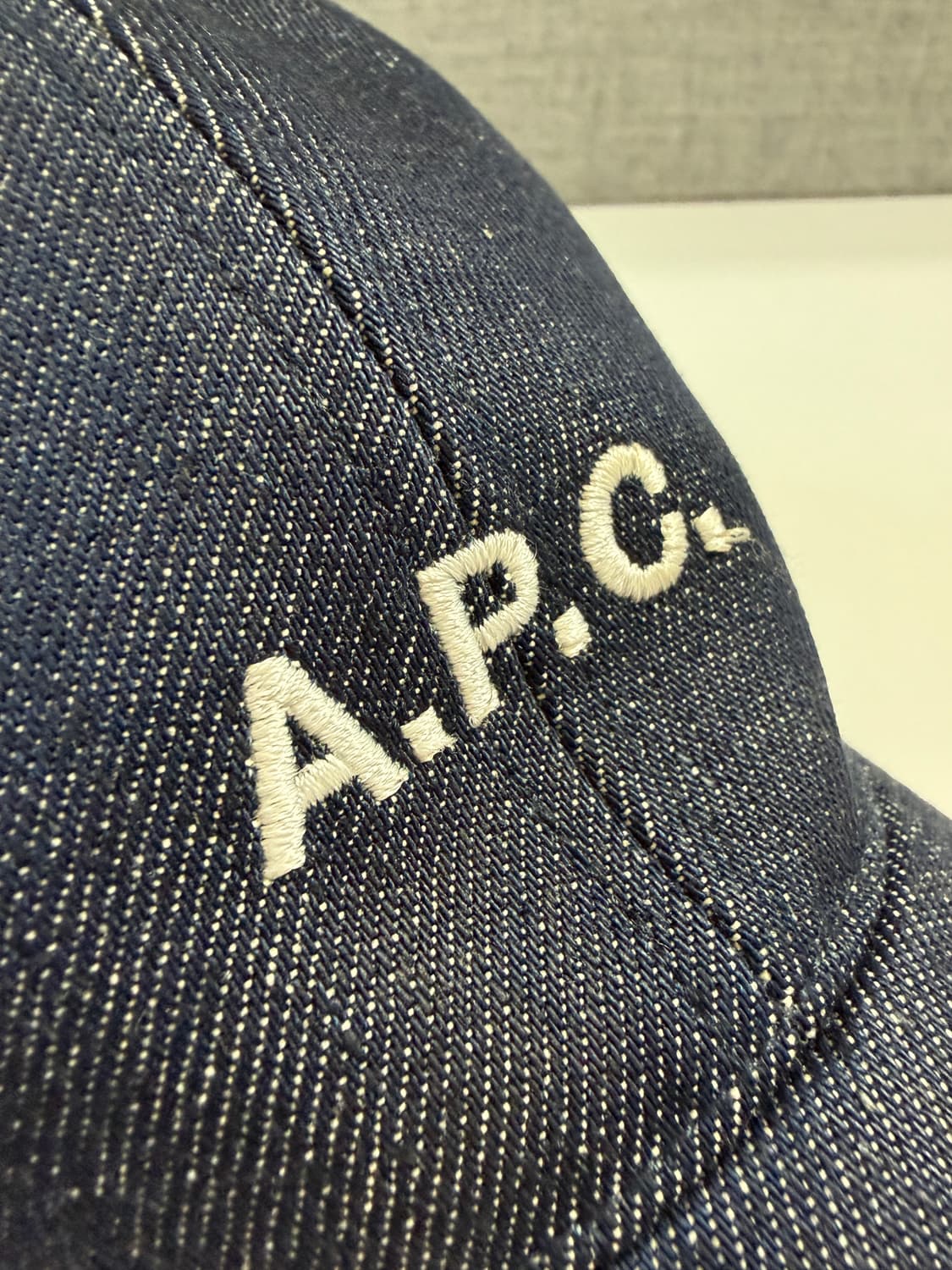 아페쎄 베이스 볼 캡 인디고 상품이미지2