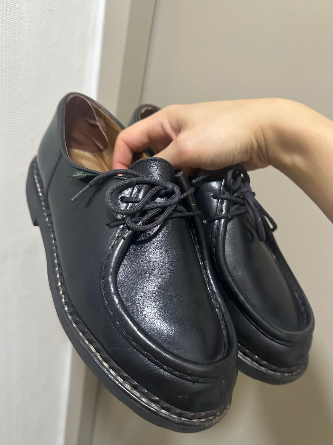 39.5 파라부트 미카엘 블랙 팝니다 상품이미지2