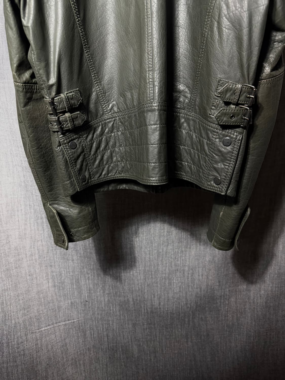 DKNY 램스킨 레더자켓 상품이미지6