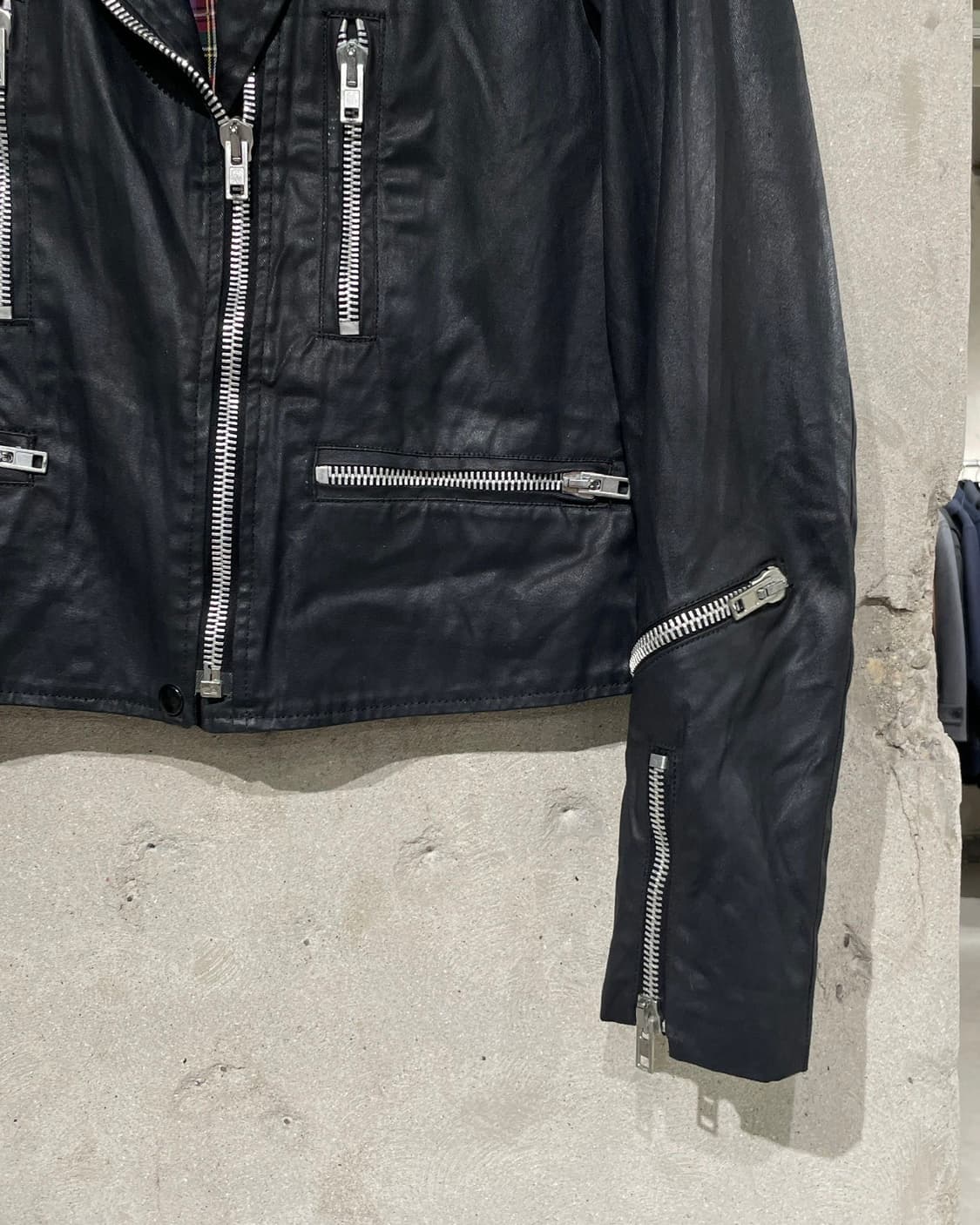 april77 블랙 케네디 유틸리티 라이더 자켓 상품이미지5