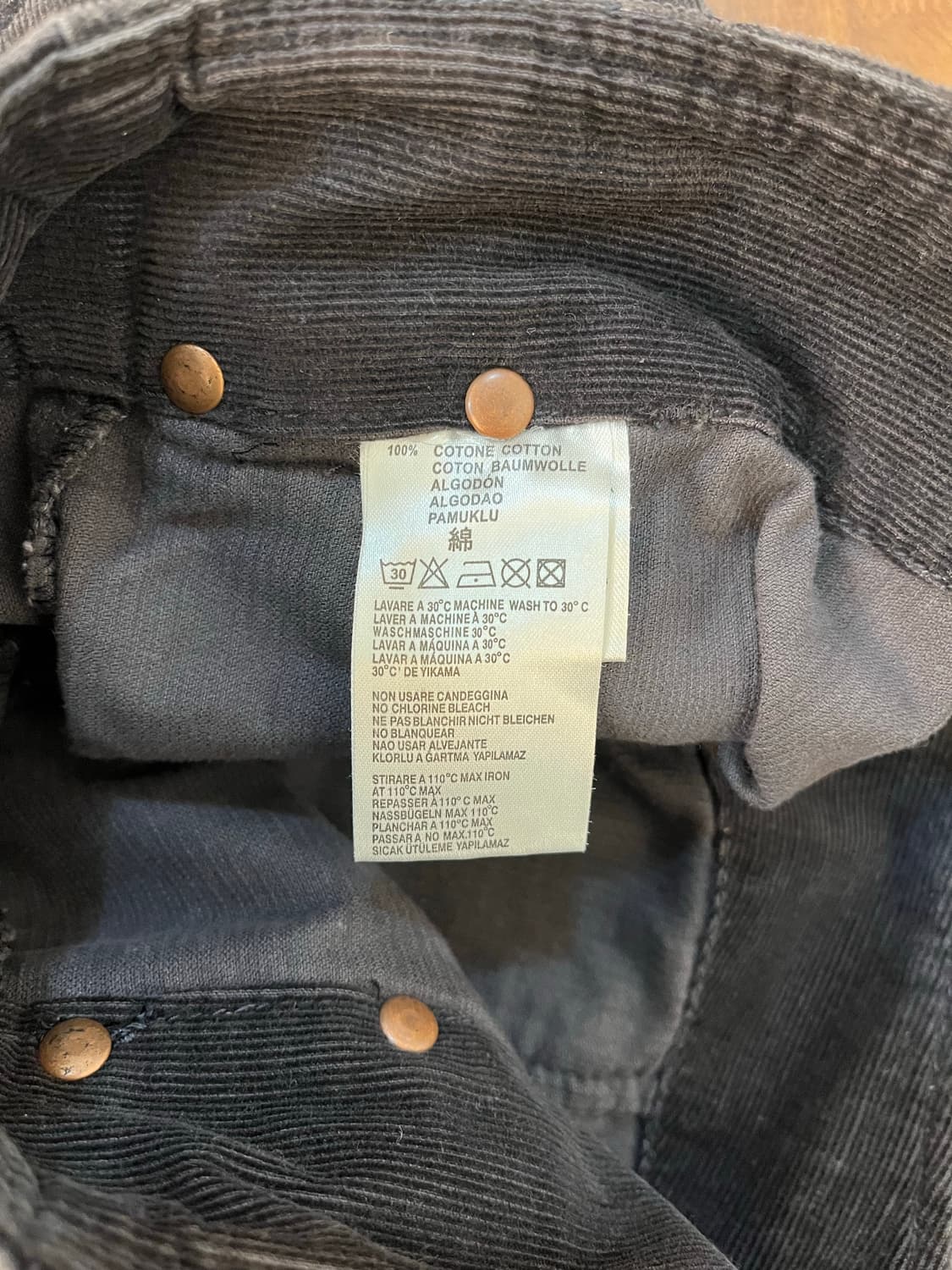 디젤 코듀로이 미니 스커트 상품이미지6