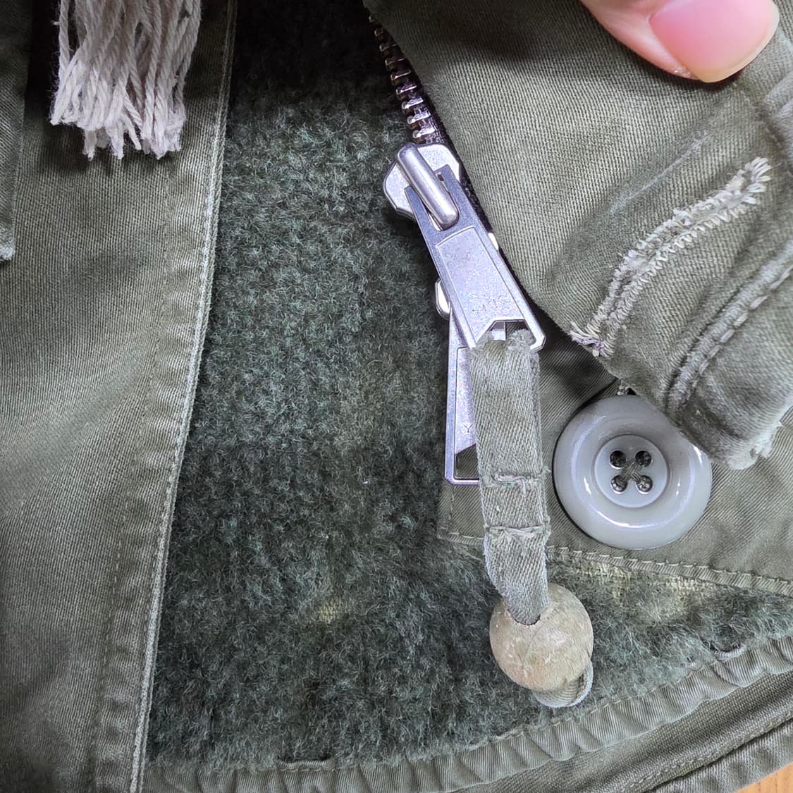 한국전쟁 1953 영국군 미들 파카 상품이미지5