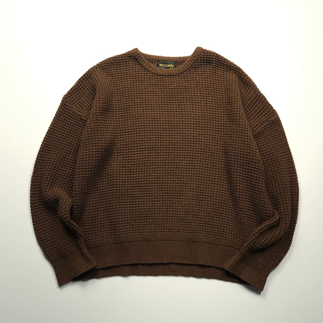 아웃스탠딩 로우 게이지 브라운 스웨터 (XL) 상품이미지1