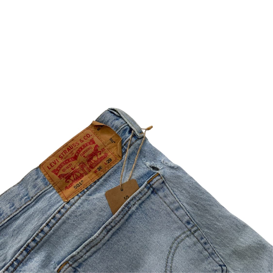 [37] 리바이스 501 데님 청바지 [LV1297] 상품이미지8