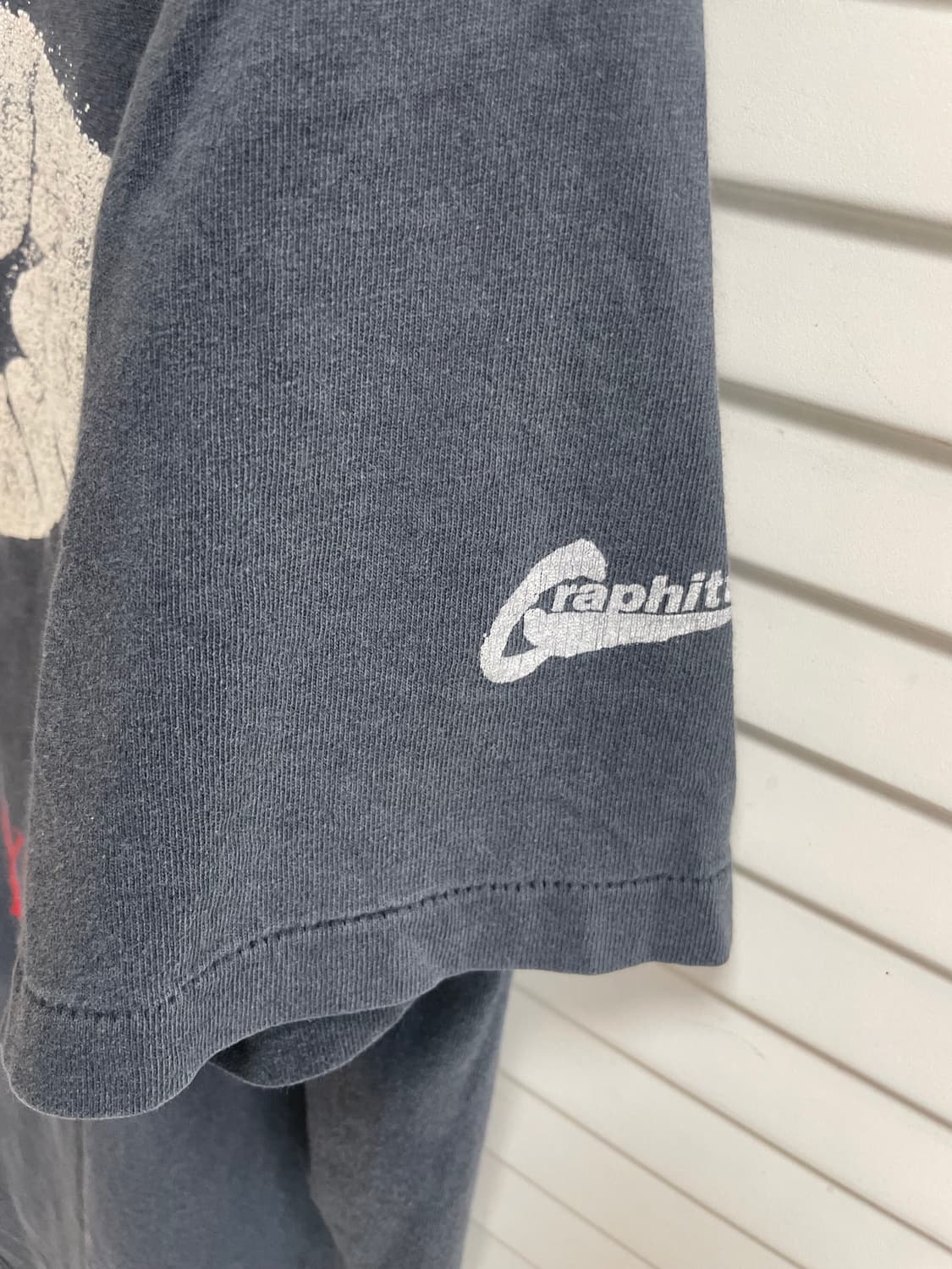 [L] 90s 빈티지 black kiss 반팔 상품이미지2