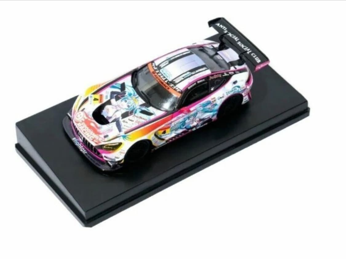 안티소셜소셜클럽 굿스마일레이싱 하츠네미쿠 AMG GT 다이캐스트 상품이미지1