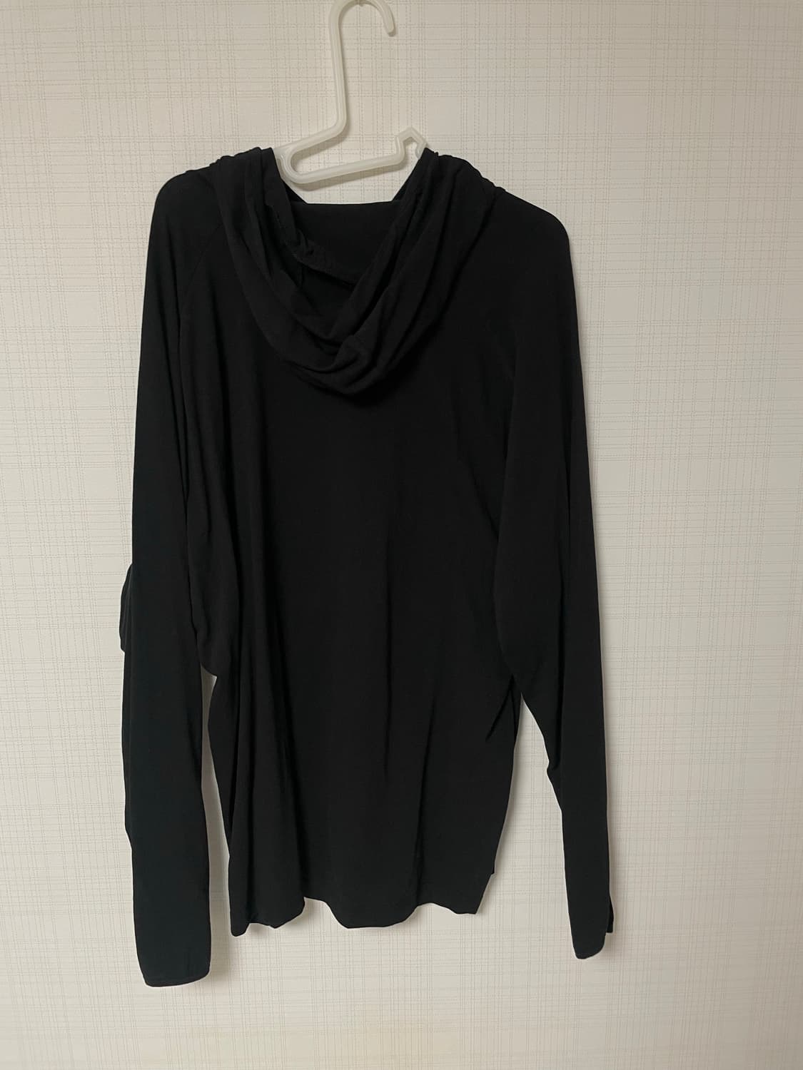 해칭룸 베이스 후디 블랙 상품이미지4